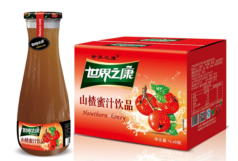 江苏1升山楂蜜汁饮品