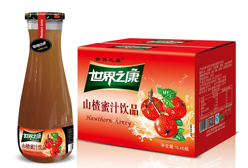 1升山楂蜜汁饮品