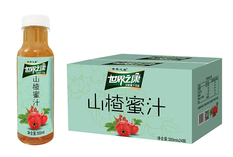 江苏300ml山楂蜜汁（24支装纸箱）